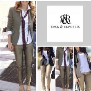 Rock & Republic Berlin New Money Skinny Jeans Size 6 NWT